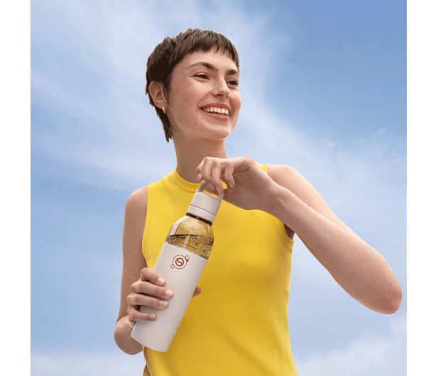 SodaStream Butelka termiczna Sodastream Fizz&Go Easy Mix w kolorze beżo - 1487035 - zdjęcie 4